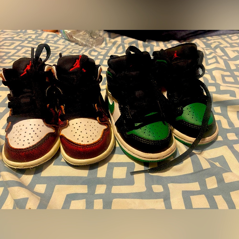 Size 4c baby Jordan sneaker